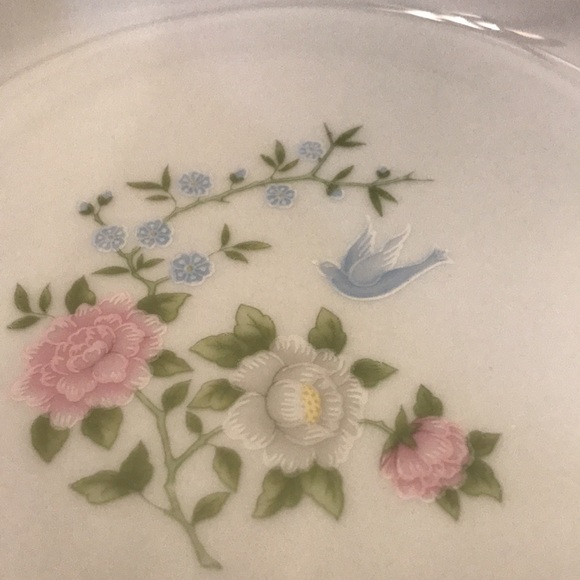 Crown Ming bird of paradise 7 1/2” soup bowl set of 4 euc (a) - Picture 5 of 8